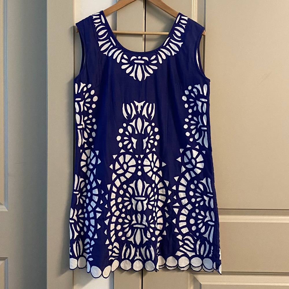 Anthropologie Kas New York Embroidered Dress Sz M
